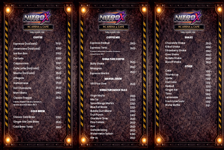 Nitrox Rc Arena & Cafe - ONGC Char Rasta