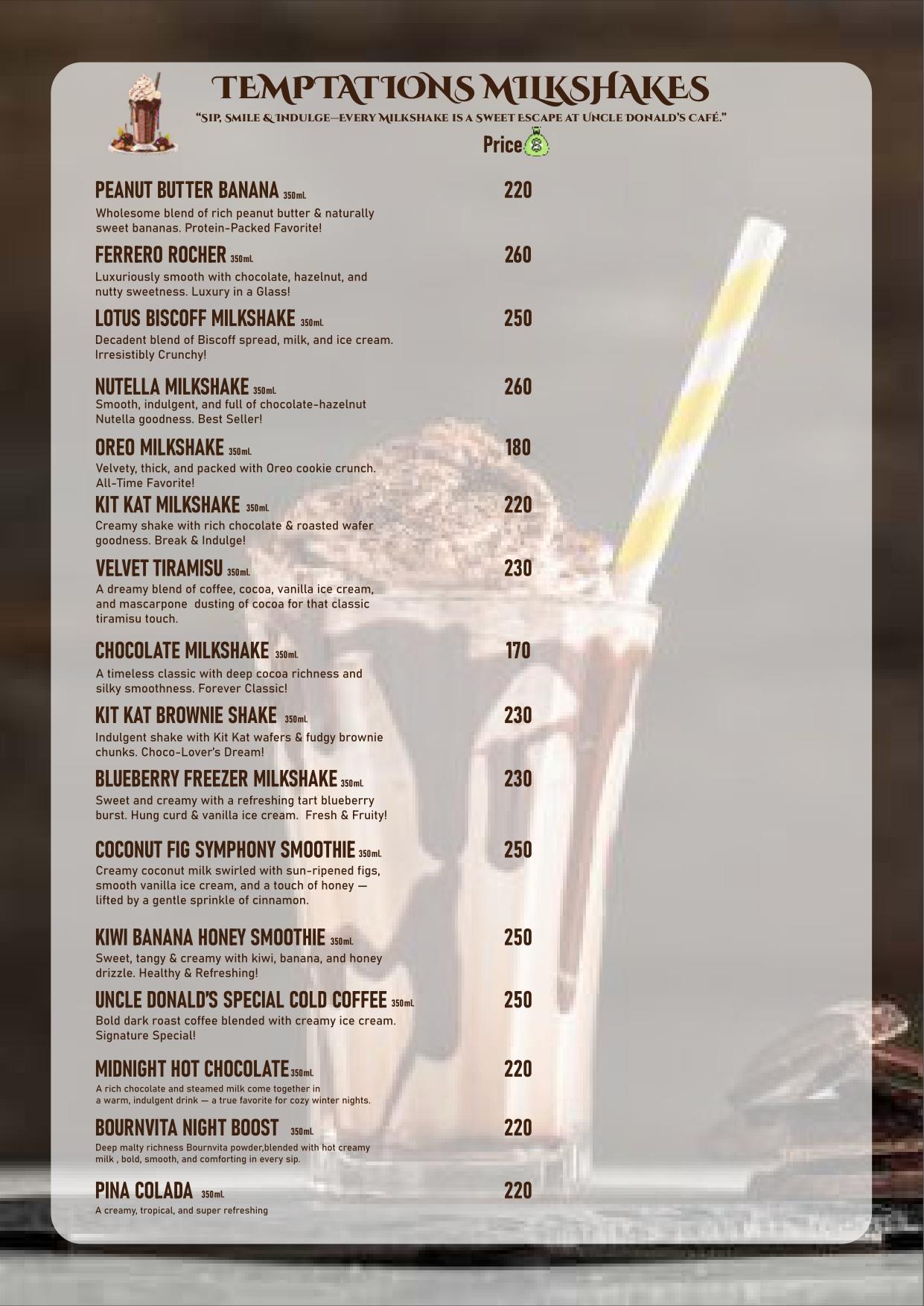 Uncle Donald's Cafe - Bodakdev