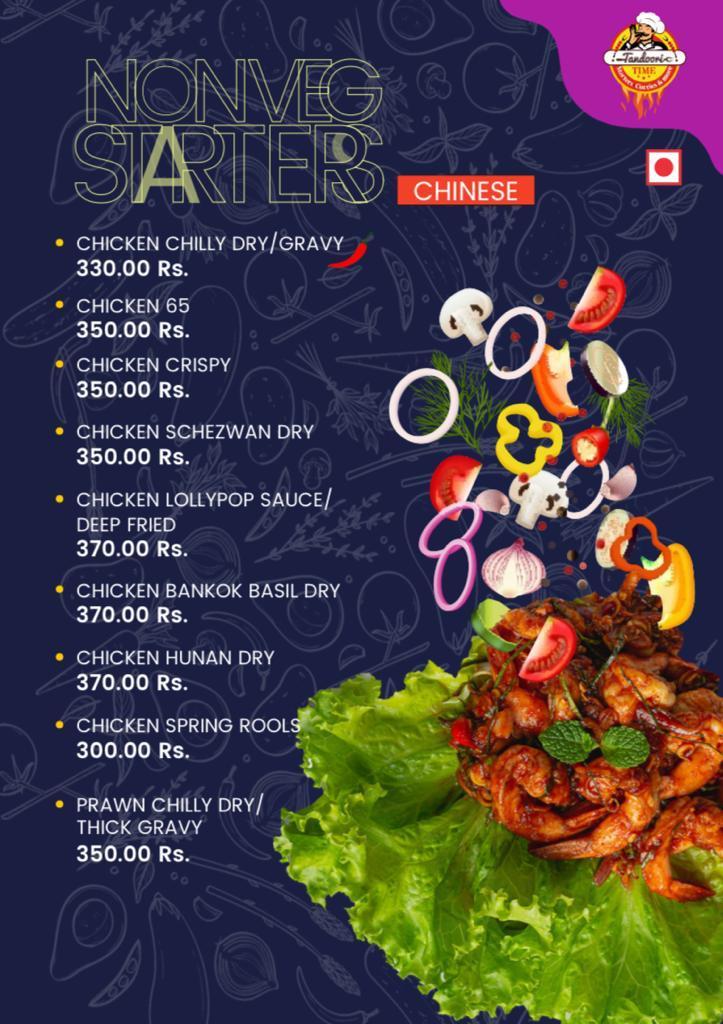 Tandoori Time - Starters Curries & more