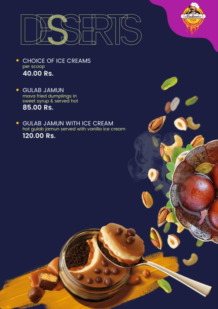 Tandoori Time - Starters Curries & more