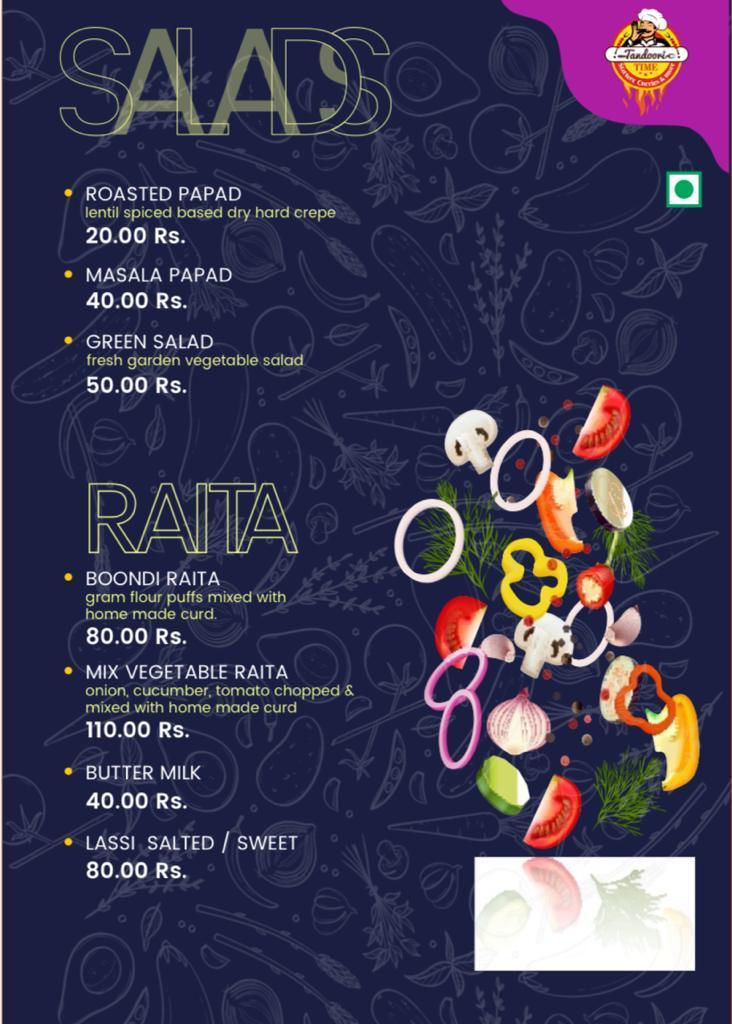 Tandoori Time - Starters Curries & more