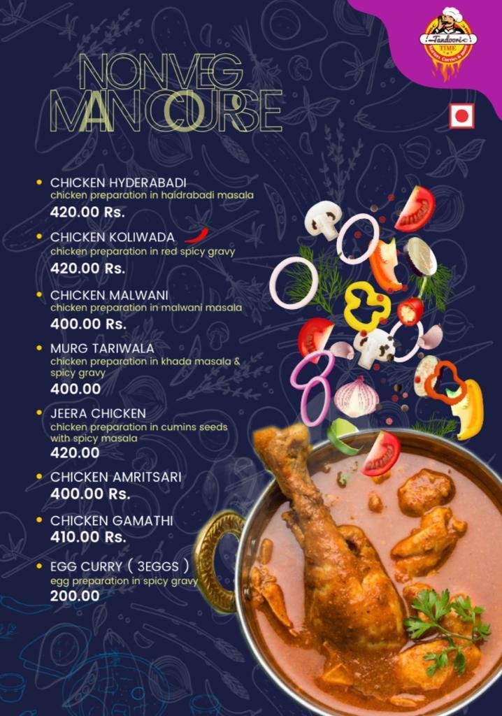 Tandoori Time - Starters Curries & more
