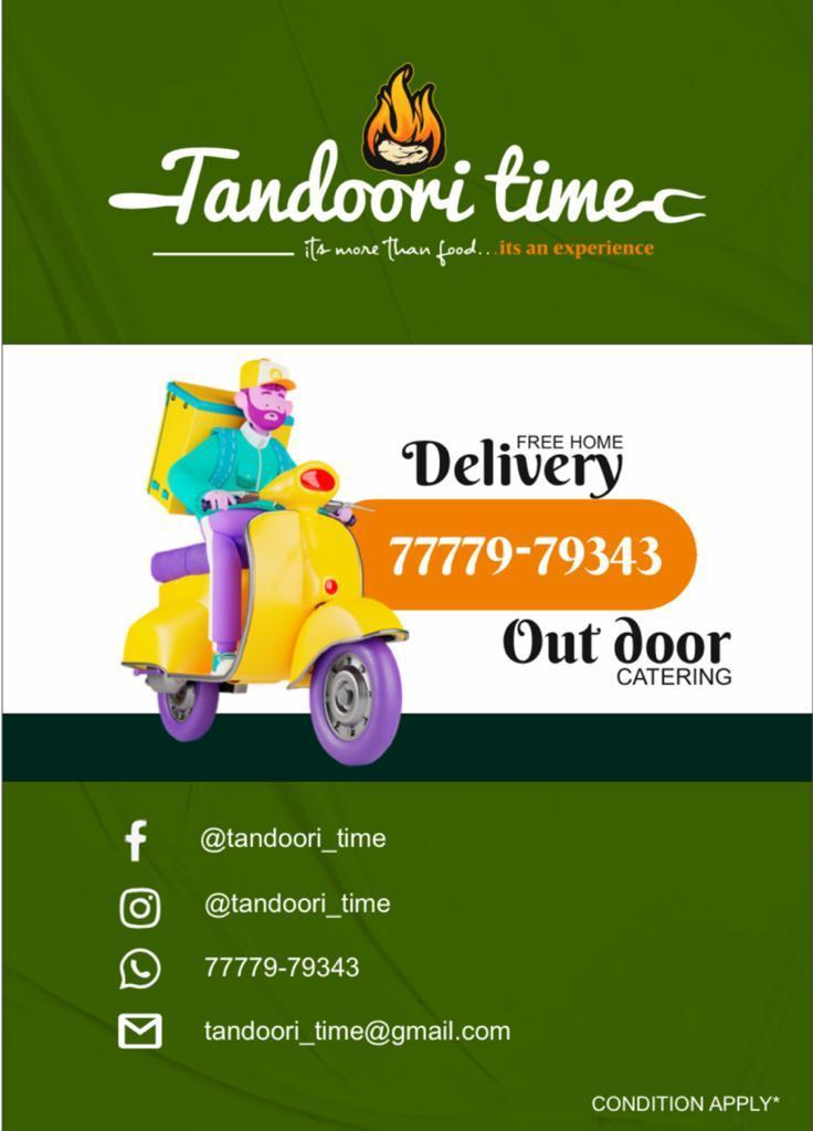 Tandoori Time - Starters Curries & more