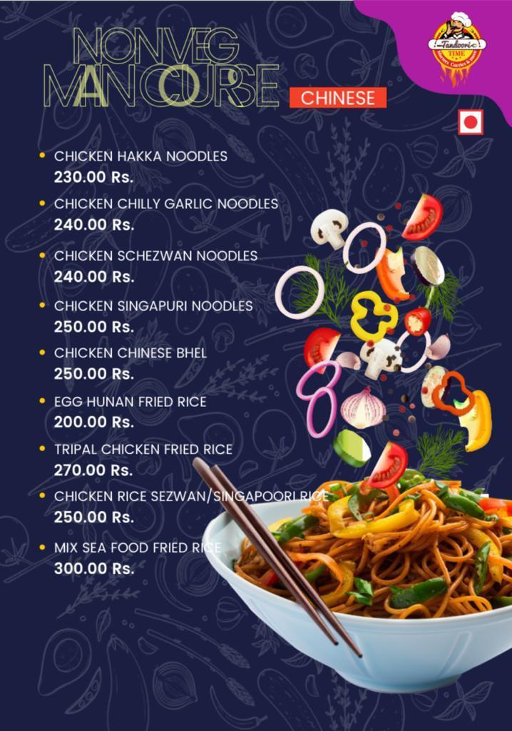 Tandoori Time - Starters Curries & more