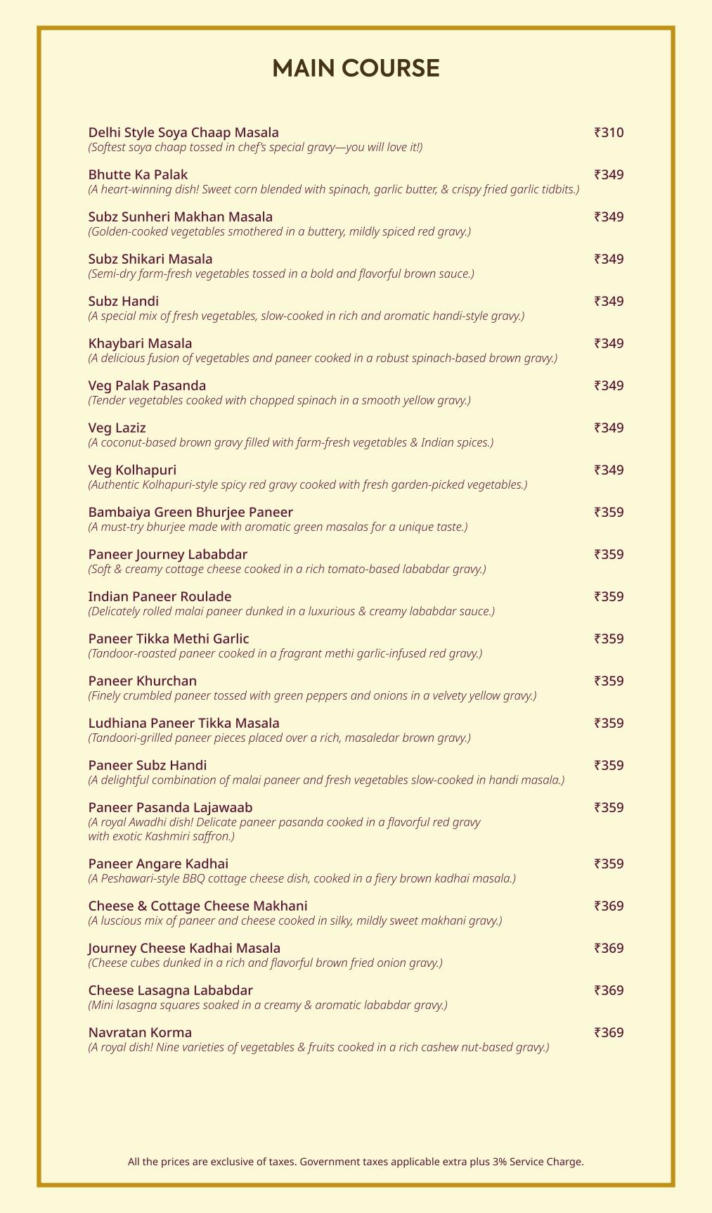 The Journey Restaurant - Bhat