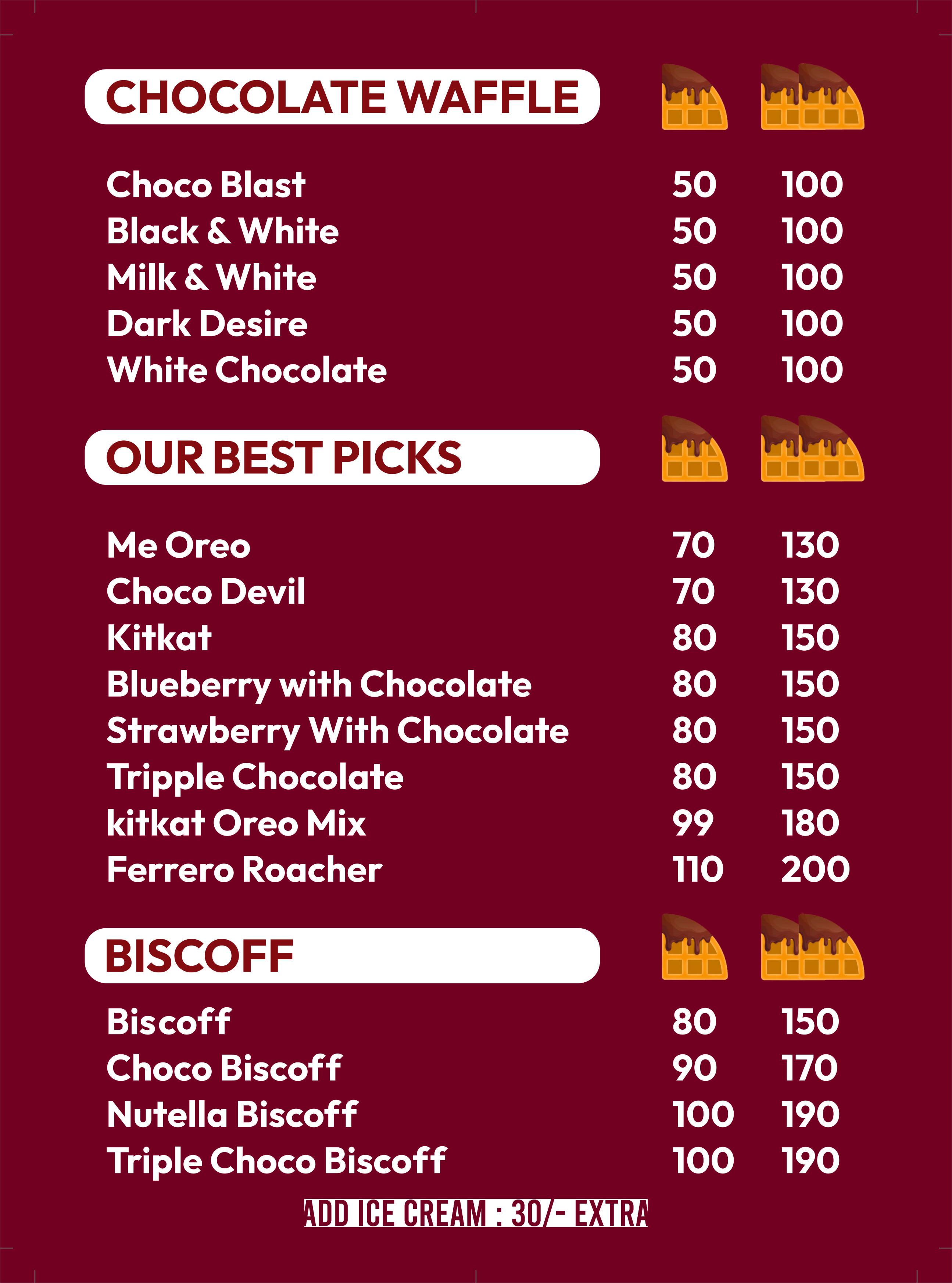 Great Indian Waffle - Nikol