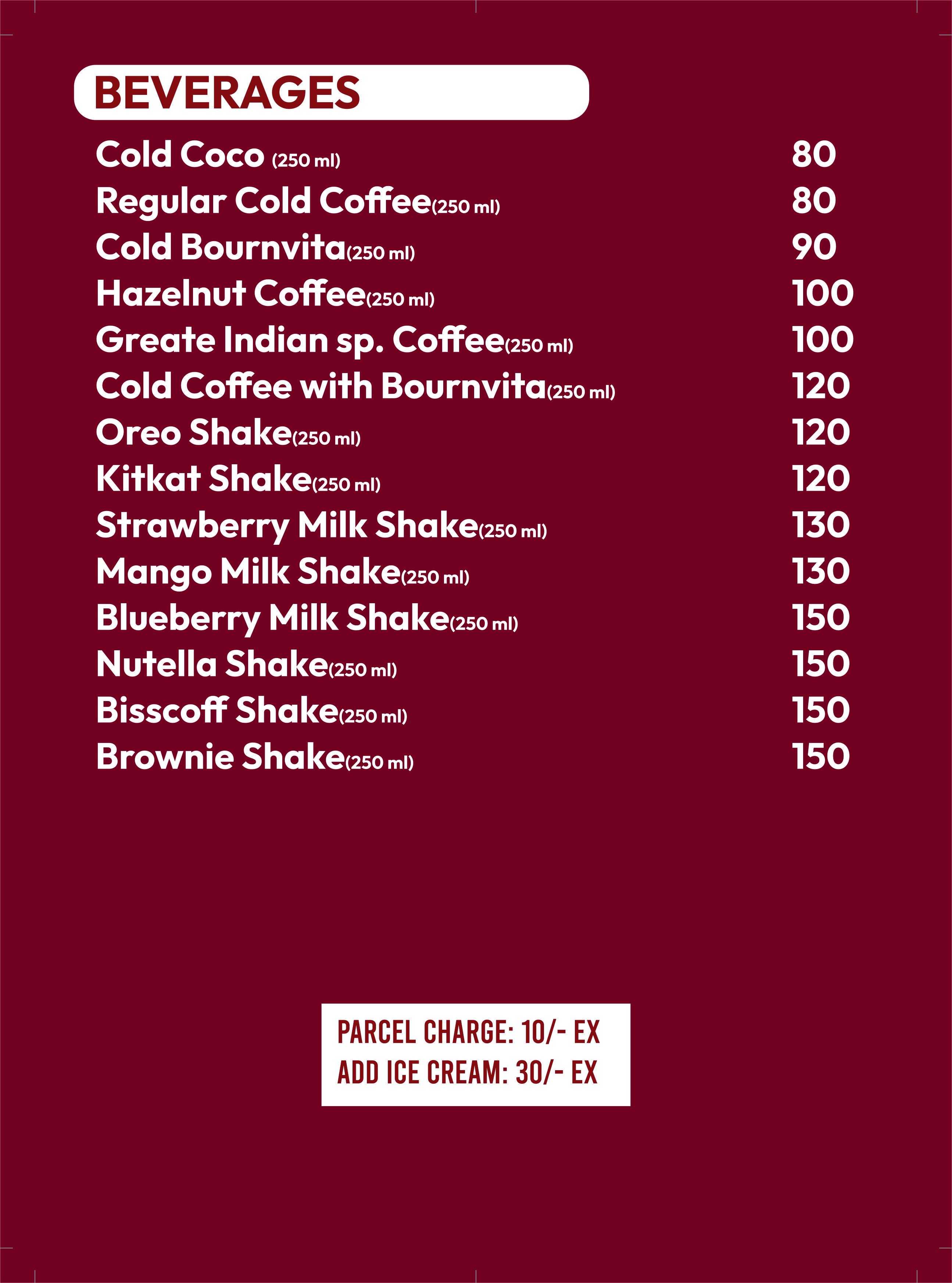 Great Indian Waffle - Agora Mall